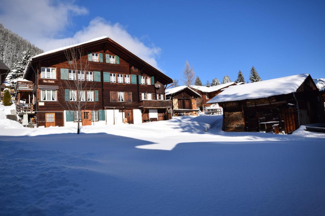 Chalet Bim Chilchli Mürren Exterior foto