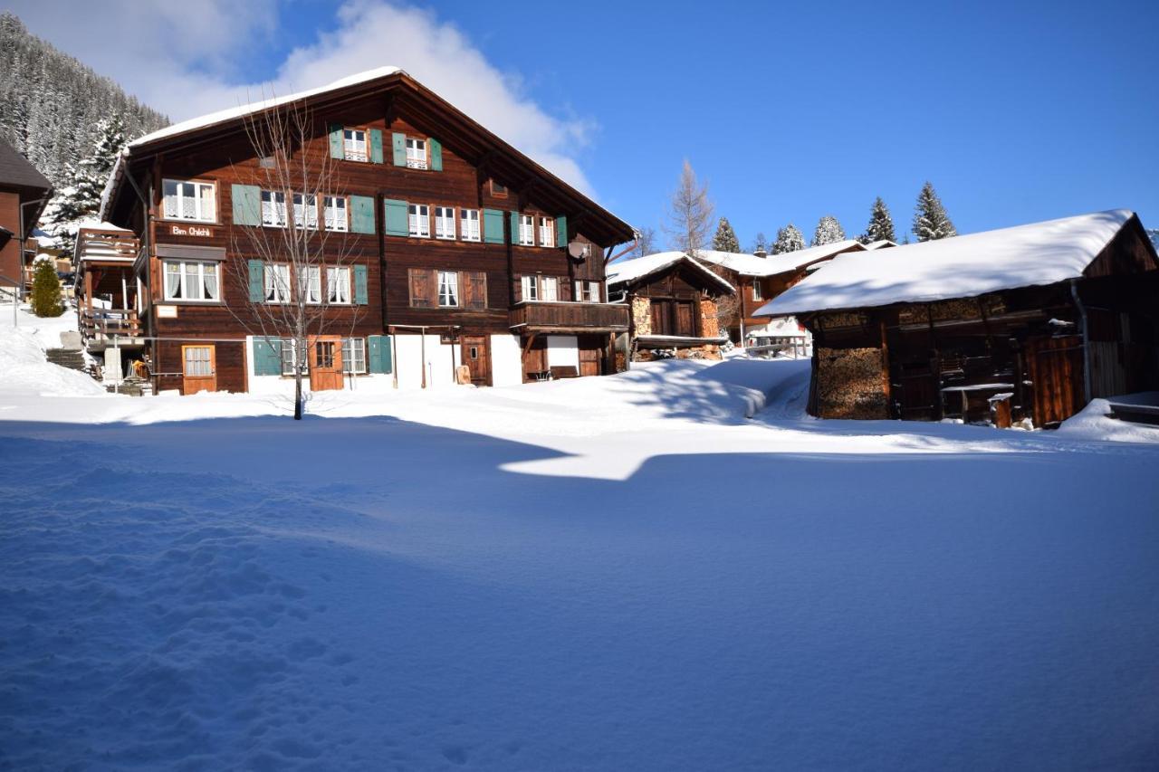 Chalet Bim Chilchli Mürren Exterior foto